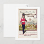 ヴィンテージ頭が切れるはイギリス人がコルドレアを求めた ポストカード (正面/裏面)