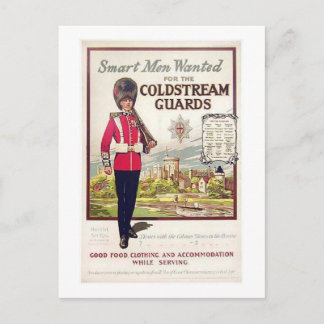 ヴィンテージ頭が切れるはイギリス人がコルドレアを求めた ポストカード
