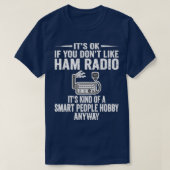 ヴィンテージ頭が切れるピープルHobby Ham Radio Operators Ama Tシャツ (デザイン正面)