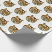 ヴィンテージ頭 ラッピングペーパー (角)