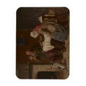 ヴィンテージ頼のリトグラ賛美フ マグネット (縦)