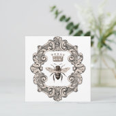 ヴィンテージ額縁クイーンビーフラットカード (スタンド正面)