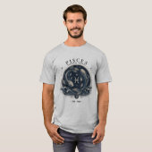 ヴィンテージ風うお座Tシャツ Tシャツ (正面フル)