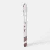 ヴィンテージ風にアレンジされた蘭の花束 iPhone 16ケース (左側面)