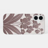 ヴィンテージ風にアレンジされた蘭の花束 iPhone 16ケース (裏面横)