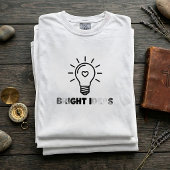 ヴィンテージ風の明るいアイデア ユニセックスTシャツ Tシャツ