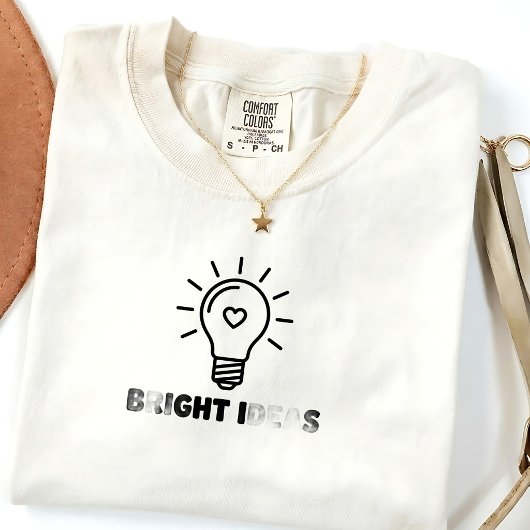 ヴィンテージ風の明るいアイデア ユニセックスTシャツ Tシャツ