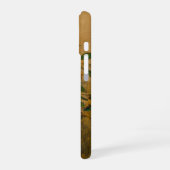 ヴィンテージ風の絵画 野花 iPhone 16ケース (左側面)