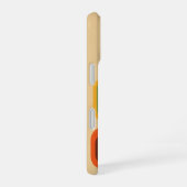 ヴィンテージ風の角丸長方形 iPhone 16ケース (右側面)