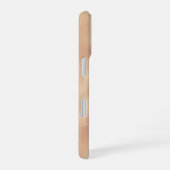 ヴィンテージ風の野の花 カスタムネーム iPhone 16ケース (右側面)