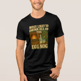ヴィンテージ風クリスマス トライブレンドTシャツ