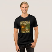 ヴィンテージ風クリスマス トライブレンドTシャツ (正面全面)
