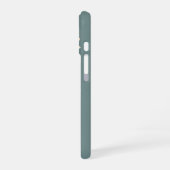 ヴィンテージ風スタイリッシュなデイジー iPhone 16ケース (左側面)