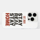 ヴィンテージ風ダダダギフト Case-Mate iPhoneケース (裏面 (横))