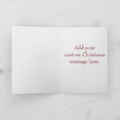 ヴィンテージ風ニーチェのクリスマス+皮肉たっぷり カード (内部)