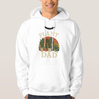ヴィンテージ風レトロな植物図鑑Tシャツデザイン パーカ