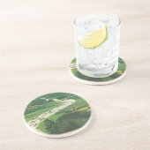 ヴィンテージ風光明媚なアメリカの高速道路、車の道路の旅 コースター (側面)