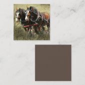 ヴィンテージ風化クレイデール葉書 ノートカード (正面/裏面)