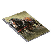 ヴィンテージ風化クレイデール葉書 ノートブック (右側)