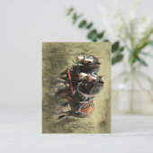 ヴィンテージ風化クレイデール葉書 ポストカード (スタンド正面)