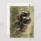 ヴィンテージ風化クレイデール葉書 ポストカード (正面/裏面)