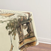 ヴィンテージ風景熱気球(10) テーブルクロス (インサイチュ)