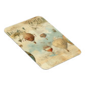 ヴィンテージ風景熱気球(11) マグネット (右側)