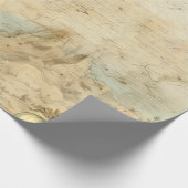 ヴィンテージ風景熱気球(1) ラッピングペーパー (角)