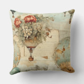 ヴィンテージ風船（温風風風船） (3) クッション (裏面)