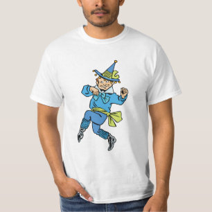 ヴィンテージ風 オズの魔法使い かわいい踊る少年ムンチキン! Tシャツ