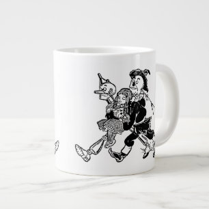 ヴィンテージ風 オズの魔法使い ドロシーのポピー眠り ジャンボコーヒーマグカップ
