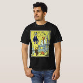 ヴィンテージ風 オズの魔法使い ドロシー トト 案山子 Tシャツ (正面フル)