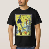 ヴィンテージ風 オズの魔法使い ドロシー トト 案山子 Tシャツ (正面)