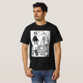ヴィンテージ風 オズの魔法使い ドロシー トト 案山子 Tシャツ (正面フル)