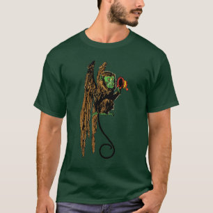 ヴィンテージ風 オズの魔法使い 邪悪な飛ぶ猿の帽子 Tシャツ