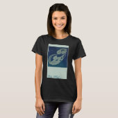 ヴィンテージ風 星座 占星術 乙女座 Tシャツ (正面フル)