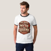 ヴィンテージ風 父の日グッズ 伝説の男 Tシャツ (正面フル)