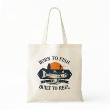 ヴィンテージ風 Born to Fish Built to Reel