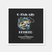 ヴィンテージ風 OFishAlly Retired Big Fish Take The Bait 