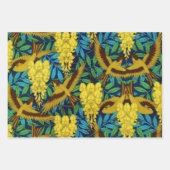 ヴィンテージ飛んでいるの切り離しプリント ラッピングペーパーシート (正面3)