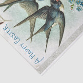 ヴィンテージ飛んでいるの花被り卵の復活鳥 薄葉紙 (詳細)