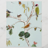 ヴィンテージ飛んでいるクリーチャー折り紙紙 (正面)