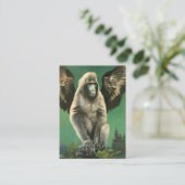 ヴィンテージ飛んでいるサルACEO事業 名刺 (スタンド正面)