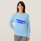 ヴィンテージ飛んでいるボート Tシャツ (正面フル)