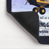 ヴィンテージ飛んでいる型航空標識 マウスパッド (コーナー)