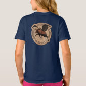 ヴィンテージ飛んでいる型航空標識 Tシャツ (裏面)