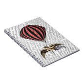 ヴィンテージ飛んでいる機 ノートブック (右側)