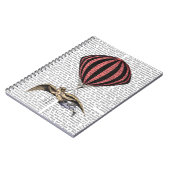 ヴィンテージ飛んでいる機 ノートブック (左側)