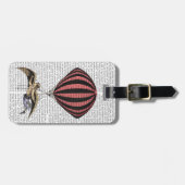 ヴィンテージ飛んでいる機 ラゲッジタグ (正面横)