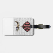 ヴィンテージ飛んでいる機 ラゲッジタグ (裏面横)